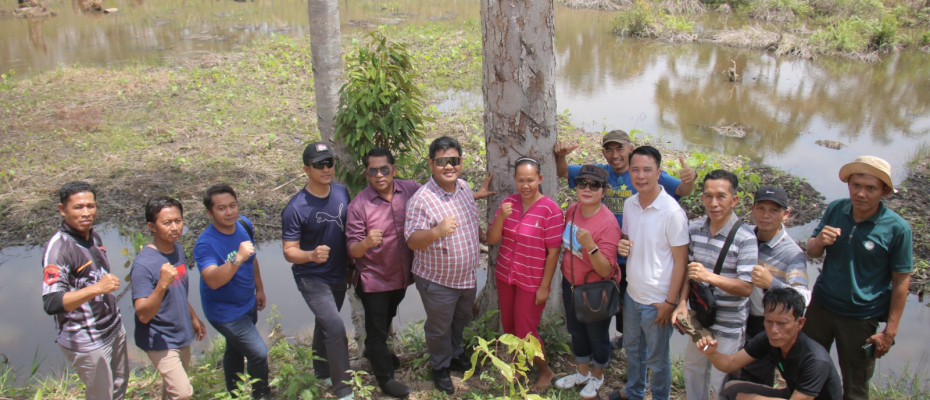 Kapolres Rejang Lebong L Bersama Forkopimda Kunjungan ke Lahan Kebun Durian Milik Warga di Desa Lubuk Bingin Baru
