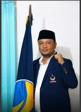 Ketua Dewan Pimpinan Daerah (DPD) NasDem Kota Bengkulu, Ronny FL Tobing
