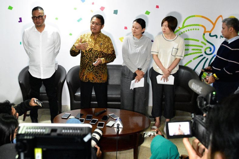 Menteri Komunikasi dan Informatika Rudiantara mengapresiasi respons Penyedia Platform Tik Tok untuk memenuhi komitmen membersihkan dan menerapkan filtering konten negatif