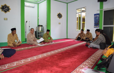 Bersama Pokjaluh, Kepala Kemenag Kepahiang Bahas Kinerja PAI Non PNS