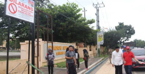 Ini Lokasi Larangan Berjualan Bagi Pedagang Musiman