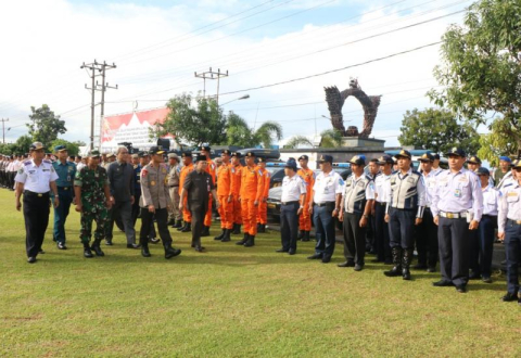 Polda Bengkulu Kerahkan 2046 Personil Amankan Natal dan Tahun Baru