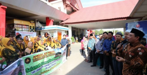 Pelepasan Jamaah Umroh PT Andalan Wisata