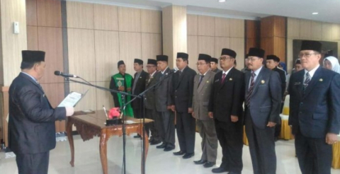 Pelantikan Pejabat Eselon II