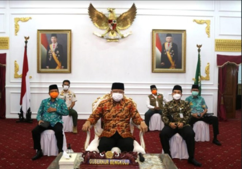 Gubernur Bengkulu Rohidin Mersyah