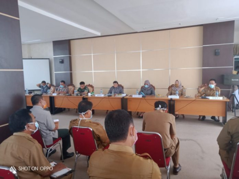 Rakor Penanganan Covid-19 Kabupaten kaur