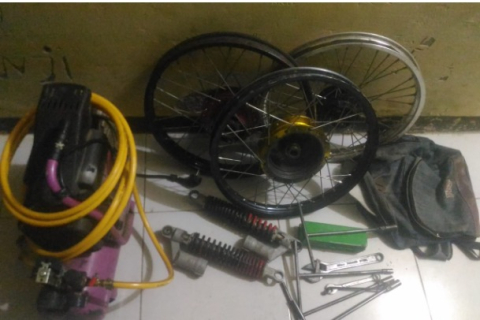 Barang Bukti yang Diamankan