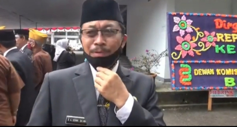 Sekda Kabupaten Rejang Lebong RA Denni