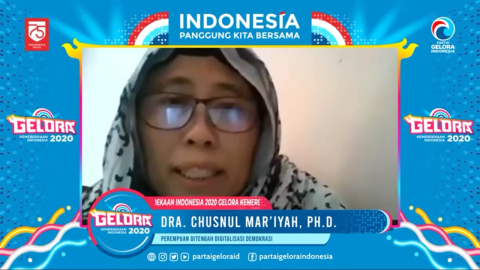 Mantan Komisioner KPU Dra Chusnul Mar'iyah