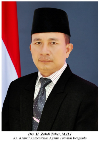 Kakanwil Kemenag Provinsi Bengkulu Drs. H. Zahdi, M.Hi