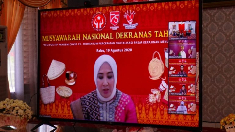 Dekranas Kota Bengkulu Optimis Bisa Tingkatkan Pemasaran Produk Secara Digital