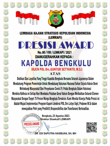 Presisi Award