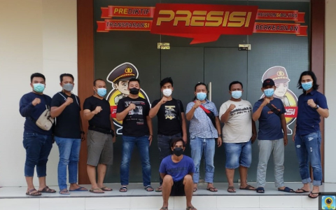 Terduga pelaku berhasil ditangkap