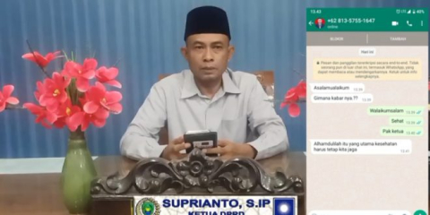 Ketua DPRD Kota Bengkulu Suprianto