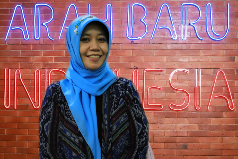 Ketua Bidang UMKM dan Ekonomi Keluarga Partai Gelora Srie Wulandari