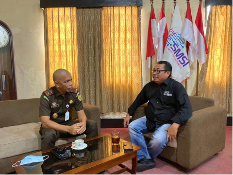 Kepala Kejaksaan Tinggi DKI Sambangi Ketum SMSI Pusat