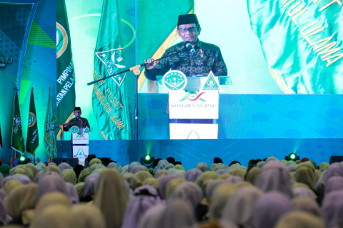 Di Kongres IPNU-IPPNU, Mahfud MD Sebut Nahdlatul Ulama Penyangga Terkuat NKRI
