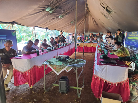 Tim Wasev Mabes TNI Kunjungi TMMD Ke-114 TA 2022 Di Wilayah Kodim 0423/BU