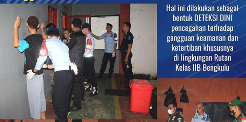 Razia Gabungan Rutan