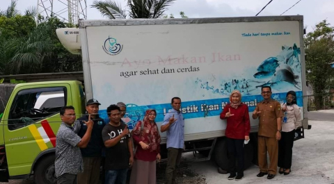 Mobil berpendingin yang ditarik oleh KKP