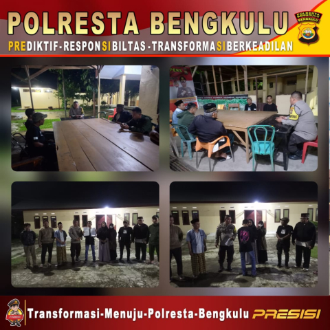 Bhabinkamtibmas Polsek Muara Bangkahulu,  Mediasi Masalah Pencurian Tabung Gas