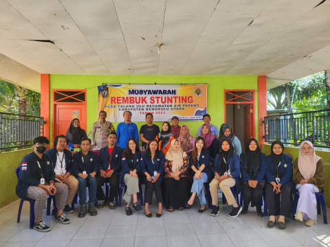 Dukung Percepatan Penurunan Stunting, Polsek Lais Hadiri Rembug Stunting