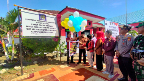 Bupati Mian Resmikan UKK Imigrasi, Satu -satunya Kabupaten di Provinsi Bengkulu