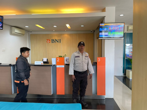 Cegah Kriminalitas, KSPK Bersama Anggota Sambangi BNI di Wilayah Hukum Polsek Ketahun