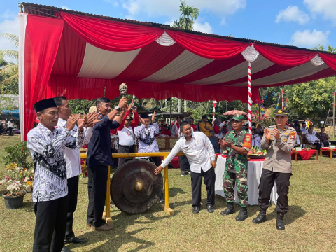 Kapolsek Ketahun Hadiri Peringatan HUT PGRI Ke-78