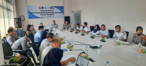 Jasa Raharja Cabang Bengkulu Gelar Forum Komunikasi Lalu Lintas (FKLL), Komitmen Tekan Angka Kecelakaan