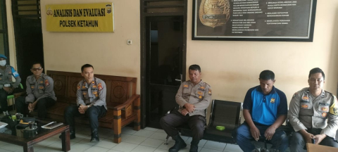 Tingkatkan Kinerja, Kapolsek Ketahun Pimpin Anev Pelaksanaan Tugas Kepolisian Sehari-hari