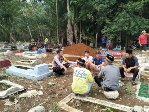 Sambang Duka Bhabinkamtibmas Di Desa Lubuk Gedang