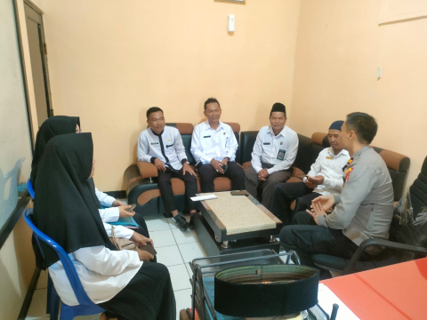 Kapolsek Ketahun Terima Kunjungan Kepala KUA Kecamatan Ketahun