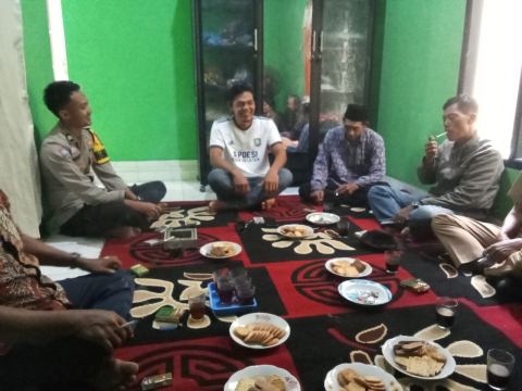 Bhabinkamtibmas Polsek Kaur Selatan Melaksanakan Problem Solving Terkait Kejadian Tindak Pidana Penusukan 