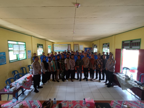 Kapolsek Ketahun Hadiri Rakor Penggunaan Anggaran Adhoc dan Pendistribusian Logistik Pemilu