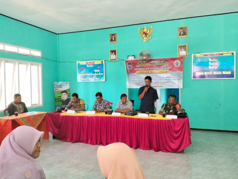 Tingkatkan Peran Polri, Bhabinkamtibmas Hadiri Musrenbang Desa 