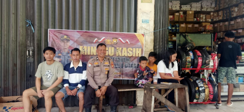 Dengan Program Minggu Kasih, Polsek Ketahun Dengar Keluahan Masyarakat