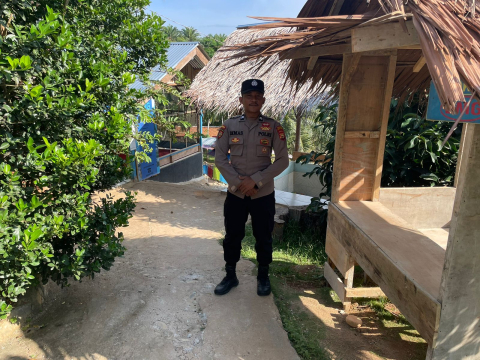 Polsek Ketahun Patroli di Kawasan Wisata BMG Bukit Makmur