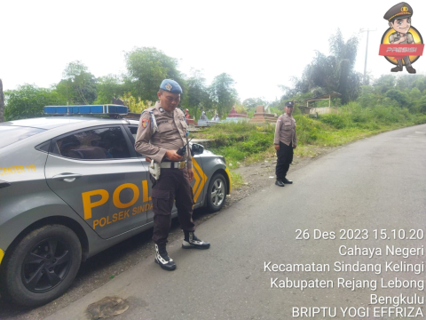 Cegah Tindak Pidana dan Tingkatkan Keamanan, Polsek Sindang Kelingi Gelar Patroli Rutin