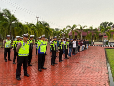Jelang Malam Pergantian Tahun, Polres Mukomuko Gelar Apel Pengamanan Malam Tahun Baru 