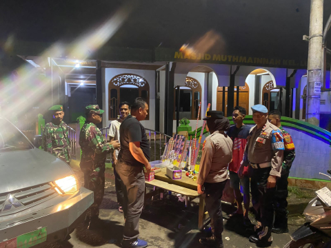 Polsek Kerkap Melaksanakan Patroli Gabungan TNI-Polri Jelang Malam Pergantian Tahun Baru