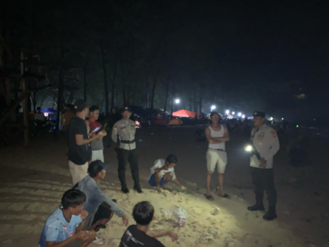 Ciptakan Sitkamtibmas Aman, Polsek Nasal Patroli Obvit dan Tempat Rawan Tindak 3C 