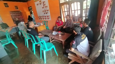 Polsek Ketahun Intensifkan Patroli dan Monitoring Sekretariat Panwascam Menjelang Pemilu