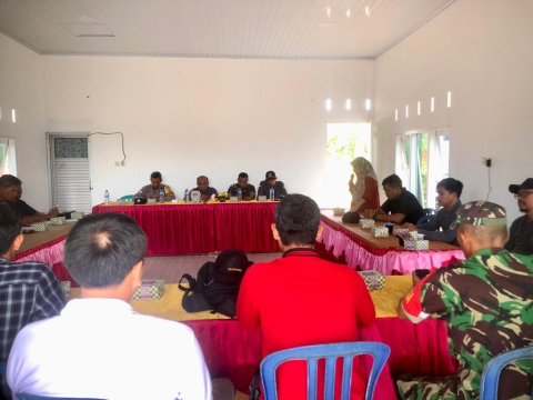 Polsek Ketahun Hadiri Rakor Persiapan Pemilu 2024