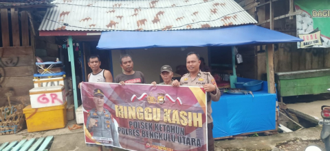 Minggu Kasih, Polsek Ketahun Dengar Keluhan Masyarakat