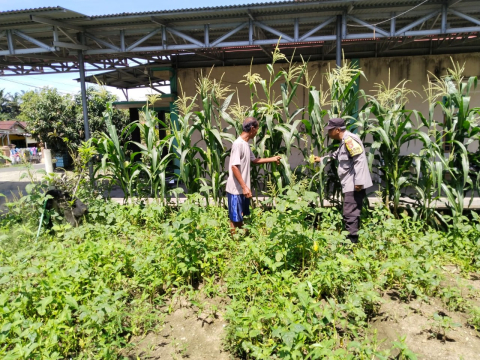 Cipatkana Keamanan, Bhabinkamtibmas Polsek Ketahun Sambangi Patroli Sambangi Warga Binaanya