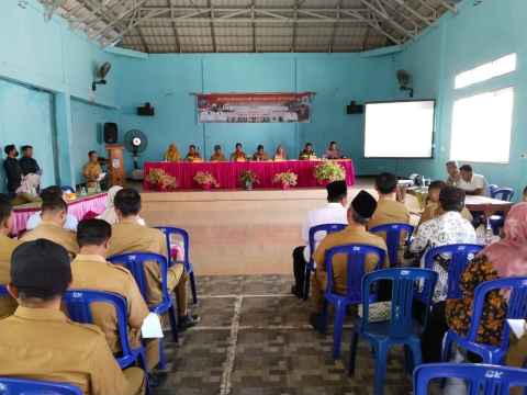 Waka Polsek Ketahun, Hadiri Acara Musrenbangcam RKPD Kecamatan Ketahun