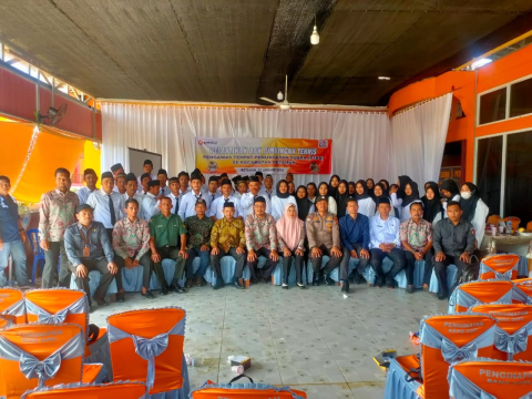 Polsek Ketahun Hadiri Pelantikan dan Pembinaan PTPS Sekecamtan Ketahun