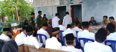 Cipta Kondisi Aman dan Kondusif, Polsek Nasal Monitoring Pelantikan KPPS 