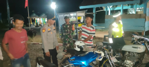 Patroli Sinergitas Blue Sky Patrol Polsek Ketahun Amankan Kamtibmas
